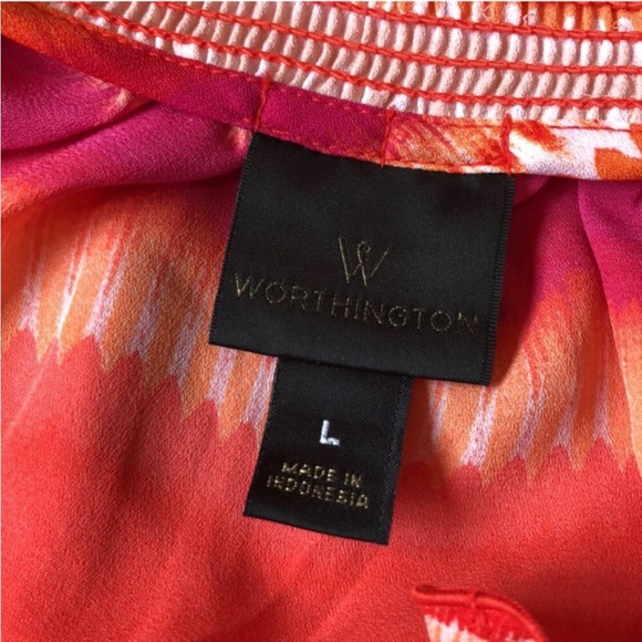 Multicolored Striped Sleeveless Blouse - Picture 6 of 9